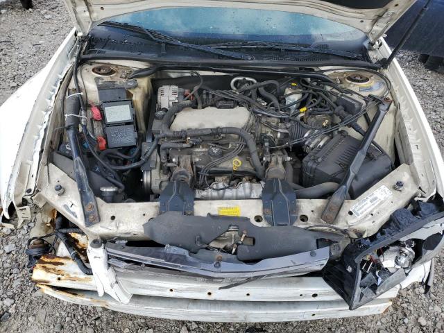 2G1WF52E529384583 - 2002 CHEVROLET IMPALA WHITE photo 12