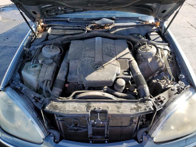 WDBNG83J24A415162 - 2004 MERCEDES-BENZ S 430 4MATIC BLUE photo 11