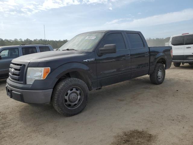 1FTFW1CF2CFA75251 - 2012 FORD F150 SUPERCREW BLACK photo 1