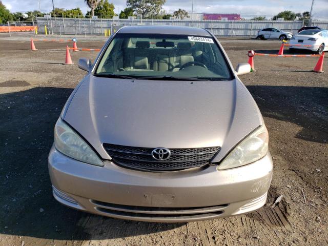 4T1BE32KX4U794770 - 2004 TOYOTA CAMRY LE GOLD photo 5