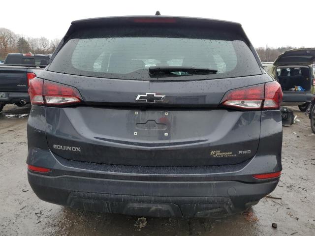 3GNAXSEV5NS162570 - 2022 CHEVROLET EQUINOX LS GRAY photo 6