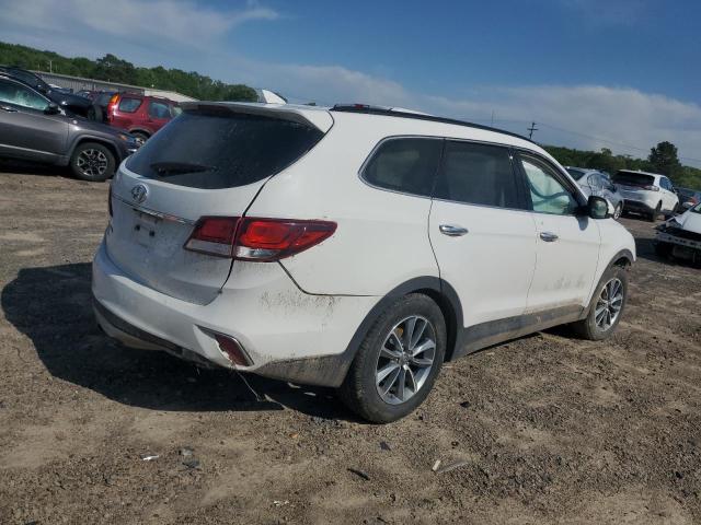 KM8SM4HF2HU194964 - 2017 HYUNDAI SANTA FE SE WHITE photo 3