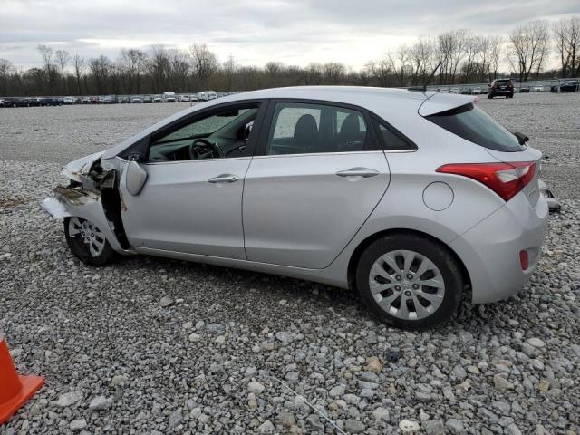 KMHD35LH9HU383864 - 2017 HYUNDAI ELANTRA GT SILVER photo 2