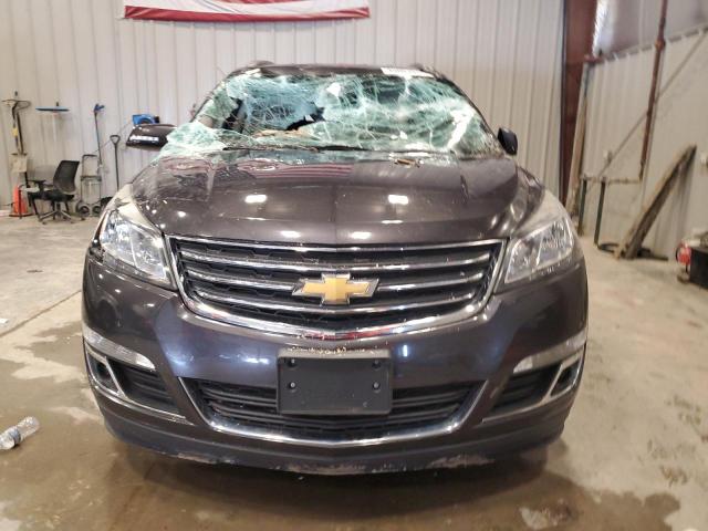 1GNKVGKD1EJ372927 - 2014 CHEVROLET TRAVERSE LT GRAY photo 5