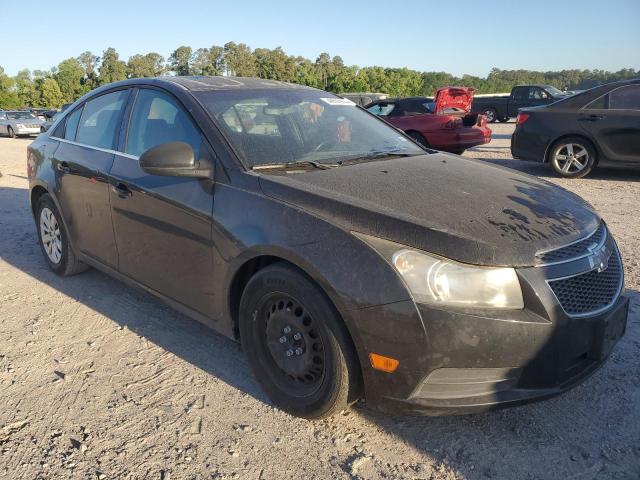 1G1PF5S96B7120295 - 2011 CHEVROLET CRUZE LT BLACK photo 4