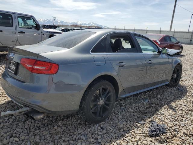 WAUBGAFLXEA133892 - 2014 AUDI S4 PREMIUM PLUS GRAY photo 3