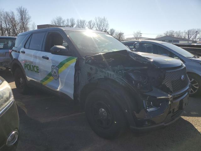 1FM5K8AB6LGC64510 - 2020 FORD EXPLORER POLICE INTERCEPTOR 双色 照片 4