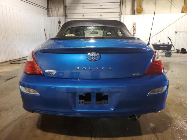 4T1FA38P47U126175 - 2007 TOYOTA CAMRY SOLA SE BLUE photo 6