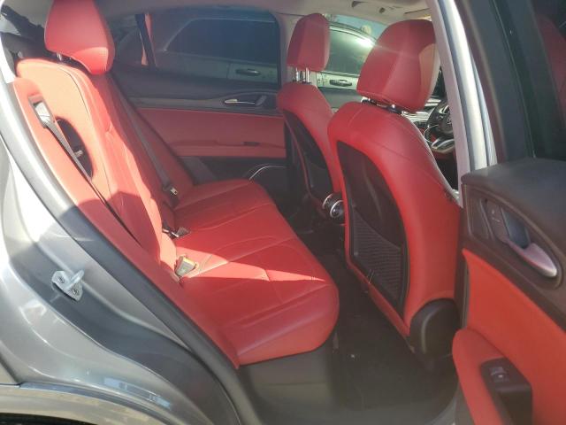 ZASPAKBN5M7D20449 - 2021 ALFA ROMEO STELVIO TI GRAY photo 10