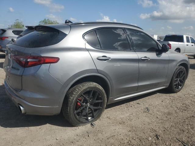 ZASPAKBN5M7D20449 - 2021 ALFA ROMEO STELVIO TI GRAY photo 3