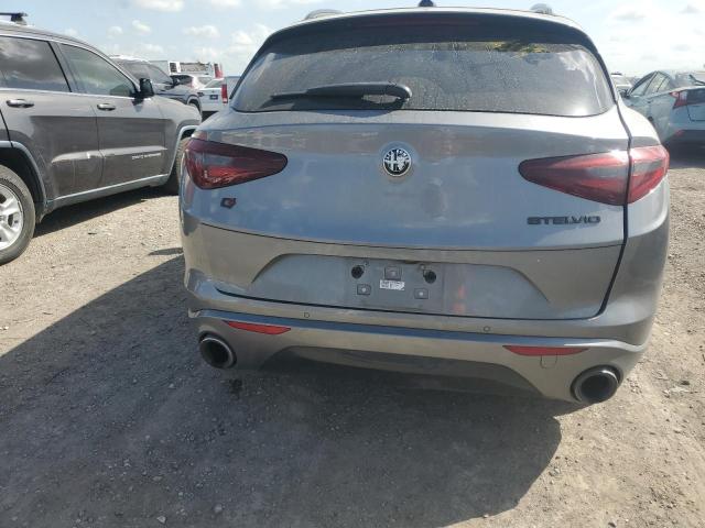 ZASPAKBN5M7D20449 - 2021 ALFA ROMEO STELVIO TI GRAY photo 6