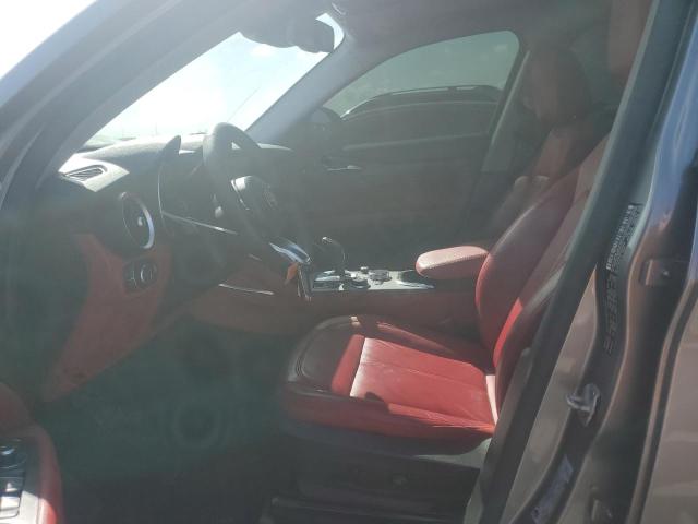 ZASPAKBN5M7D20449 - 2021 ALFA ROMEO STELVIO TI GRAY photo 7