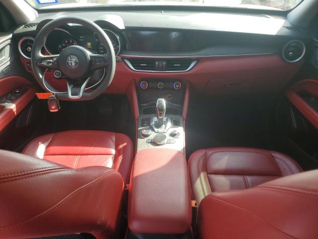 ZASPAKBN5M7D20449 - 2021 ALFA ROMEO STELVIO TI GRAY photo 8