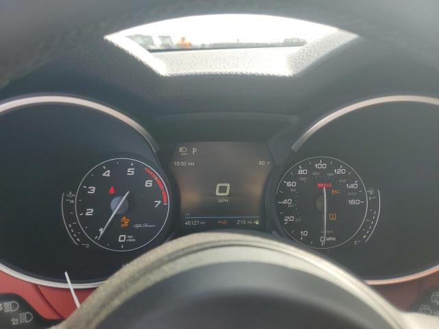 ZASPAKBN5M7D20449 - 2021 ALFA ROMEO STELVIO TI GRAY photo 9