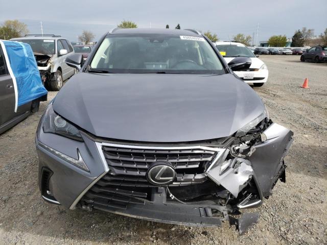 JTJYARBZ5J2109346 - 2018 LEXUS NX 300 BASE ნაცრისფერი ფოტო 5