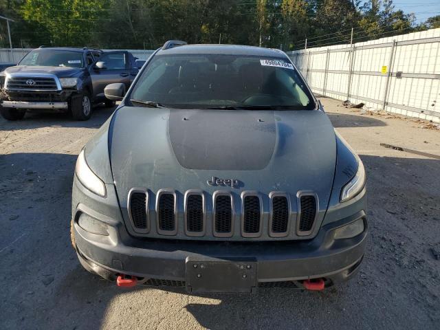 1C4PJMBSXFW728769 - 2015 JEEP CHEROKEE TRAILHAWK GRAY photo 5