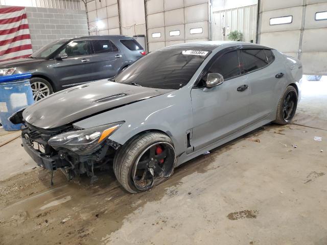 KNAE45LC4J6018493 - 2018 KIA STINGER GT1 GRAY photo 1