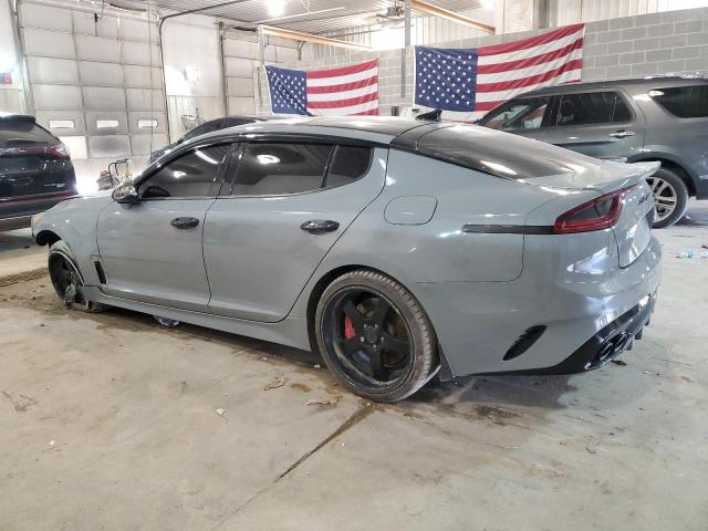 KNAE45LC4J6018493 - 2018 KIA STINGER GT1 GRAY photo 2