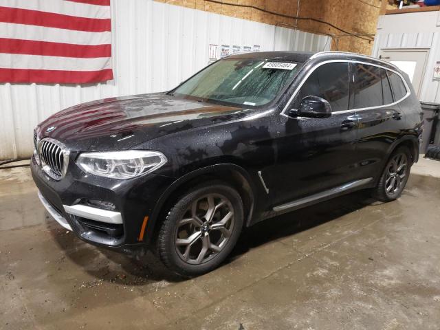 5UXTY5C00M9E63743 - 2021 BMW X3 XDRIVE30I BLACK photo 1