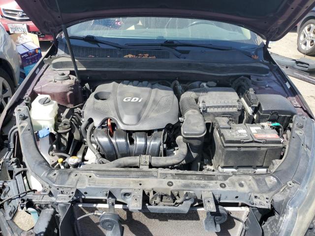 5XXGN4A70FG483340 - 2015 KIA OPTIMA EX BURGUNDY photo 11