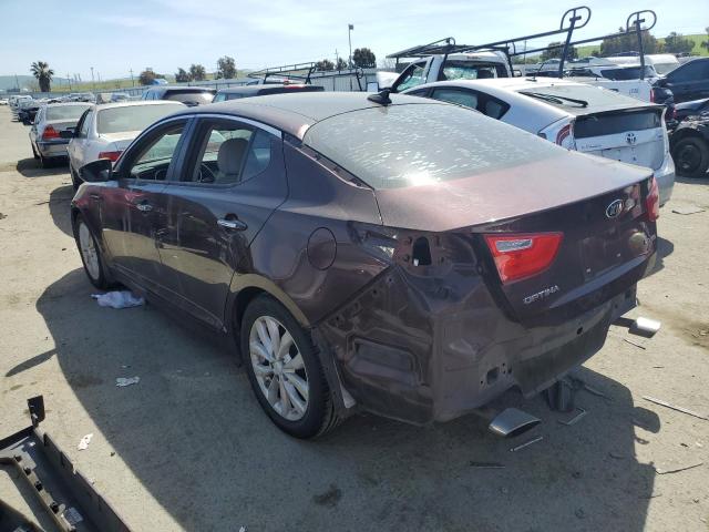 5XXGN4A70FG483340 - 2015 KIA OPTIMA EX BURGUNDY photo 2