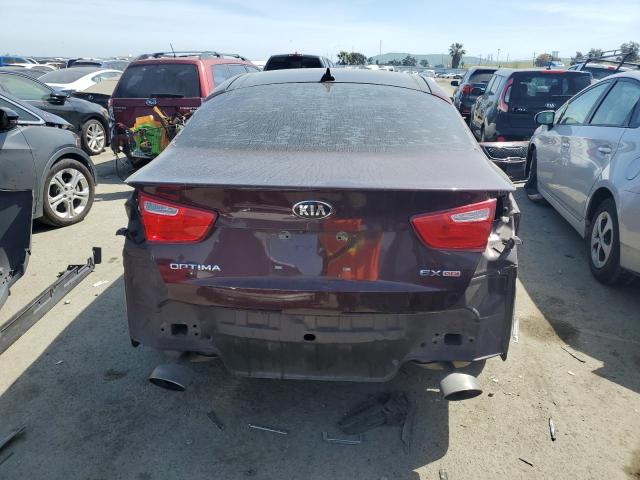 5XXGN4A70FG483340 - 2015 KIA OPTIMA EX BURGUNDY photo 6