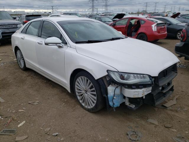 3LN6L5MU5HR639655 - 2017 LINCOLN MKZ HYBRID RESERVE WHITE photo 4