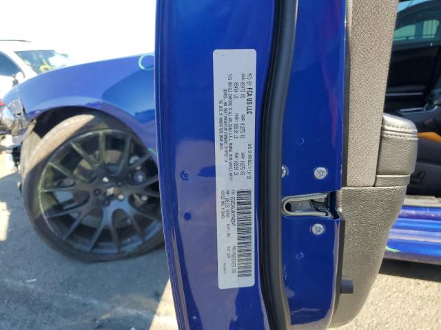 2C3CDXGJ0KH742247 - 2019 DODGE CHARGER SCAT PACK BLUE photo 12