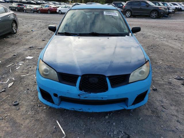 JF1GG67616H802404 - 2006 SUBARU IMPREZA 2.5I SPORTS WAGON BLUE photo 5