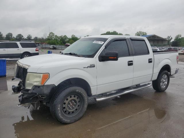1FTEW1E85AFC75497 - 2010 FORD F150 SUPERCREW WHITE photo 1