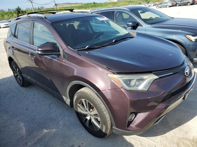 2T3RFREV5GW462087 - 2016 TOYOTA RAV4 XLE BURGUNDY photo 4