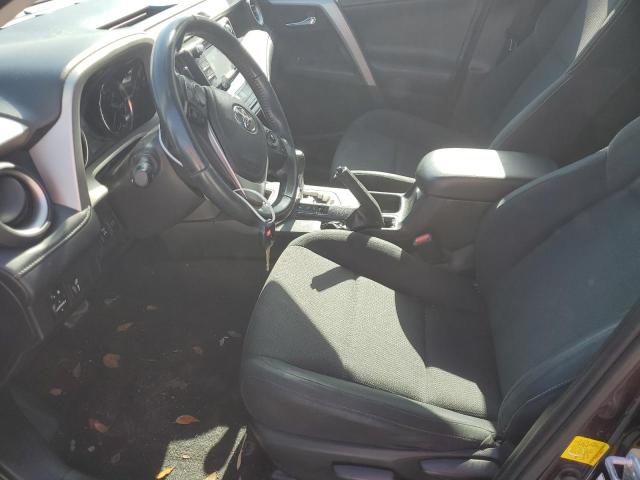 2T3RFREV5GW462087 - 2016 TOYOTA RAV4 XLE BURGUNDY photo 7