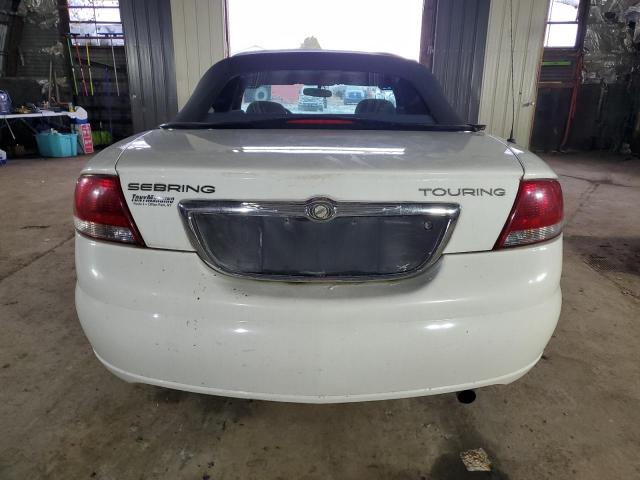 1C3EL55R26N169017 - 2006 CHRYSLER SEBRING TOURING WHITE photo 6