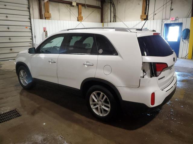 5XYKT4A66EG471680 - 2014 KIA SORENTO LX WHITE photo 2