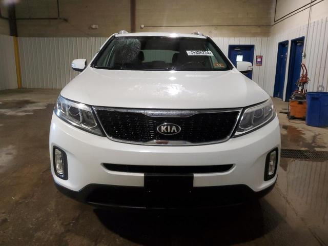 5XYKT4A66EG471680 - 2014 KIA SORENTO LX WHITE photo 5