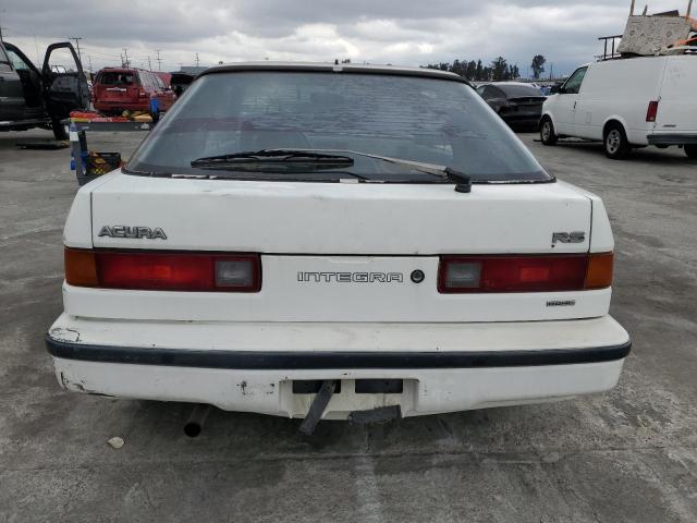 JH4DA3449KS010688 - 1989 ACURA INTEGRA RS WHITE photo 6