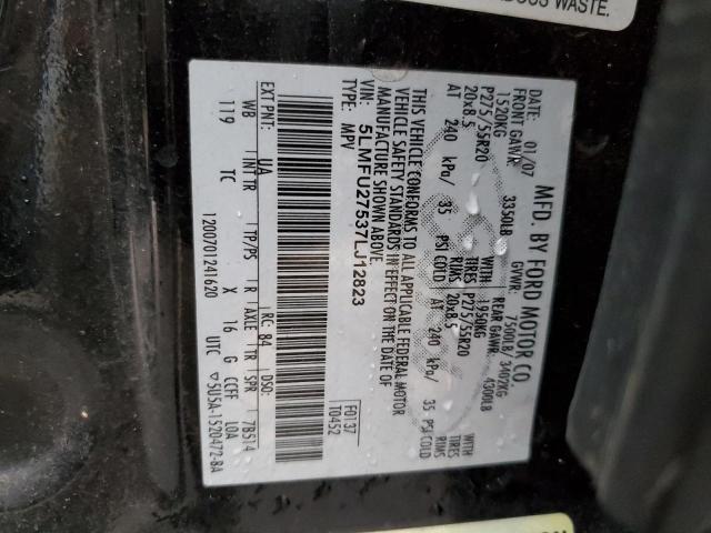 5LMFU27537LJ12823 - 2007 LINCOLN NAVIGATOR 黑色 照片 13