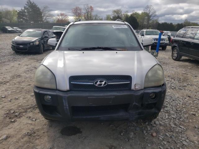 KM8JN12D15U084160 - 2005 HYUNDAI TUCSON GLS SILVER photo 5