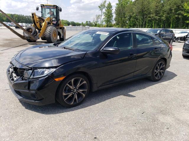 2HGFC2F89KH543731 - 2019 HONDA CIVIC SPORT BLACK photo 1