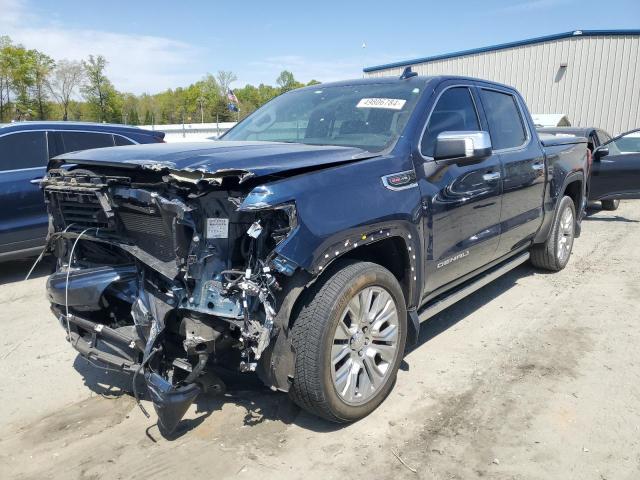 3GTU9FEL7MG259874 - 2021 GMC SIERRA K1500 DENALI BLUE photo 1