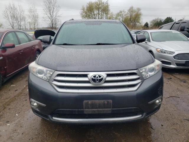 5TDDK3EH4DS228128 - 2013 TOYOTA HIGHLANDER LIMITED GRAY photo 5