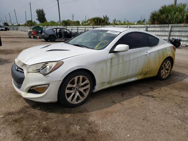 KMHHT6KD0EU118090 - 2014 HYUNDAI GENESIS CO 2.0T WHITE photo 1