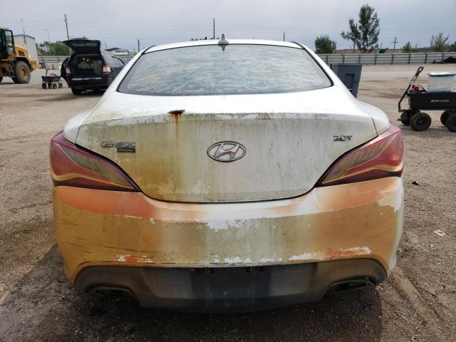 KMHHT6KD0EU118090 - 2014 HYUNDAI GENESIS CO 2.0T WHITE photo 6