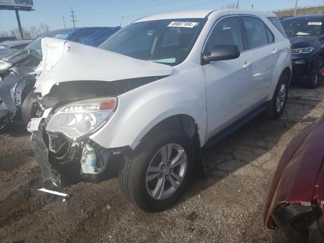 2GNALBEK1D6424566 - 2013 CHEVROLET EQUINOX LS WHITE photo 1