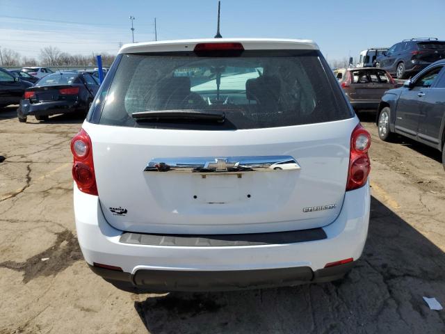 2GNALBEK1D6424566 - 2013 CHEVROLET EQUINOX LS WHITE photo 6