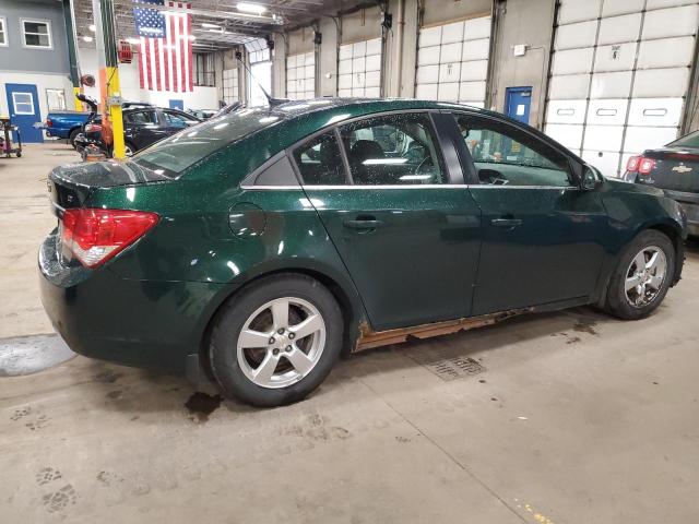 1G1PC5SB0E7483515 - 2014 CHEVROLET CRUZE LT GREEN photo 3