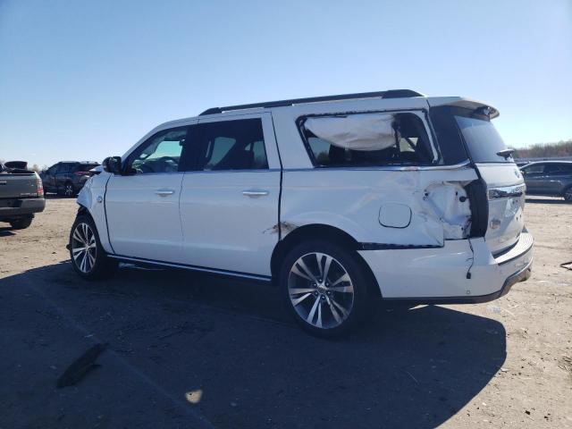 1FMJK1PT5LEA61481 - 2020 FORD EXPEDITION MAX KING RANCH WHITE photo 2
