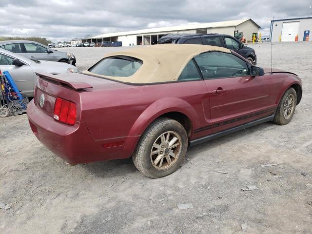 1ZVFT84N755215582 - 2005 FORD MUSTANG RED photo 3