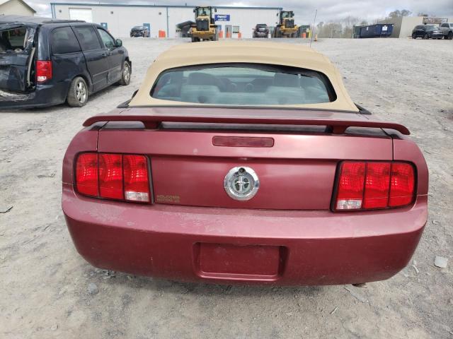 1ZVFT84N755215582 - 2005 FORD MUSTANG RED photo 6