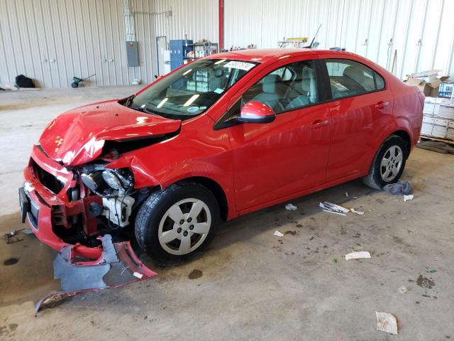 1G1JA5SH6E4171362 - 2014 CHEVROLET SONIC LS RED photo 1